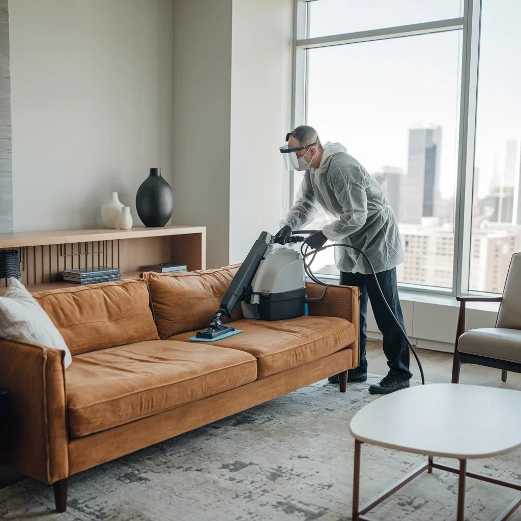 Residential Upholstery Cleaning Services in Lincoln Park Chicago